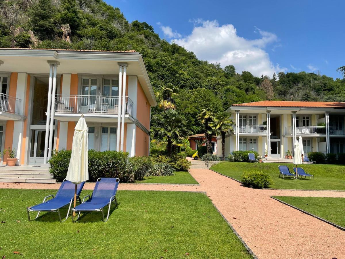 Ville Lago Lugano Porto Ceresio Exteriör bild