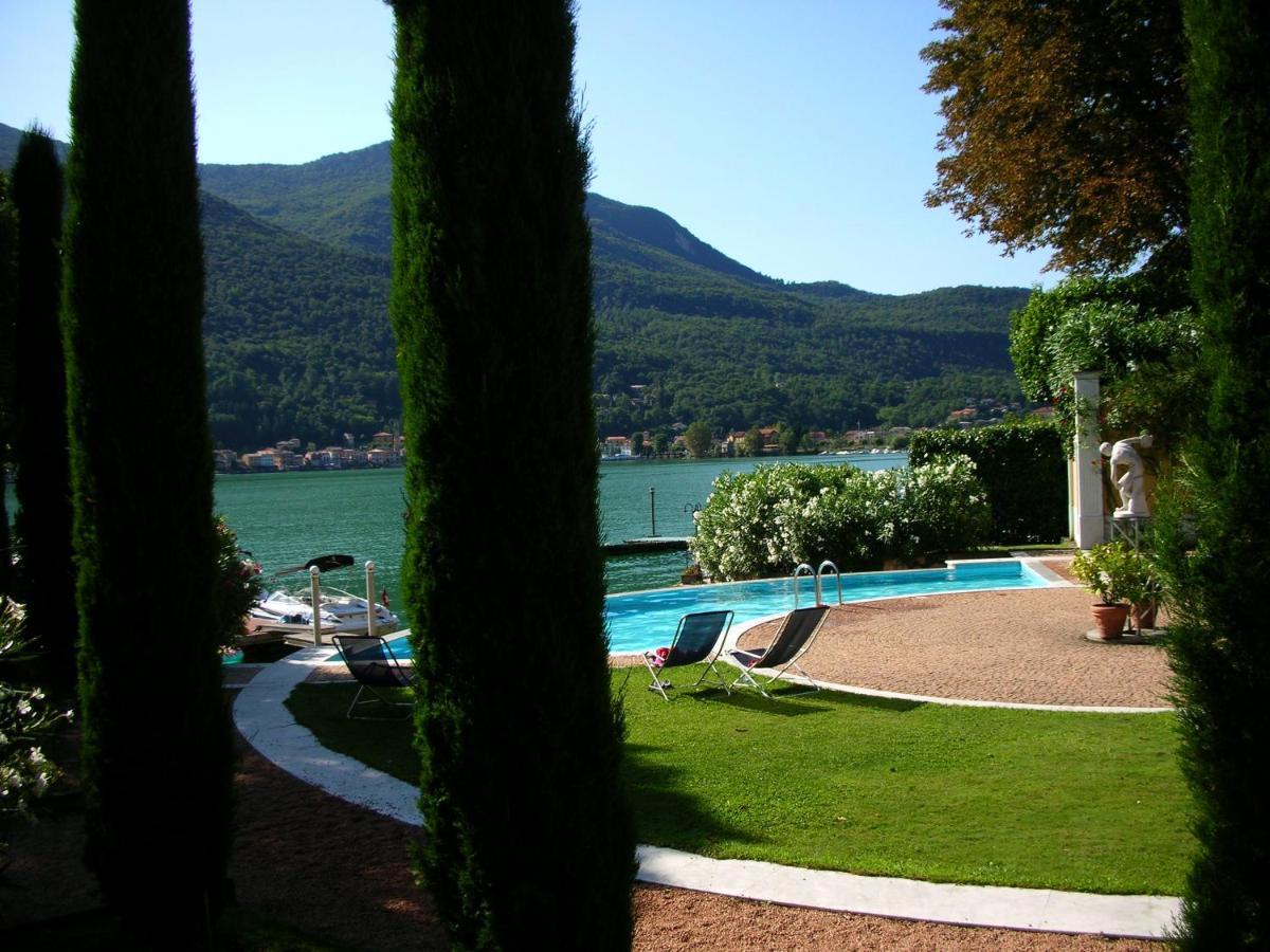 Ville Lago Lugano Porto Ceresio Exteriör bild