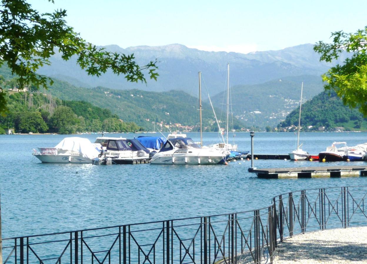 Ville Lago Lugano Porto Ceresio Exteriör bild