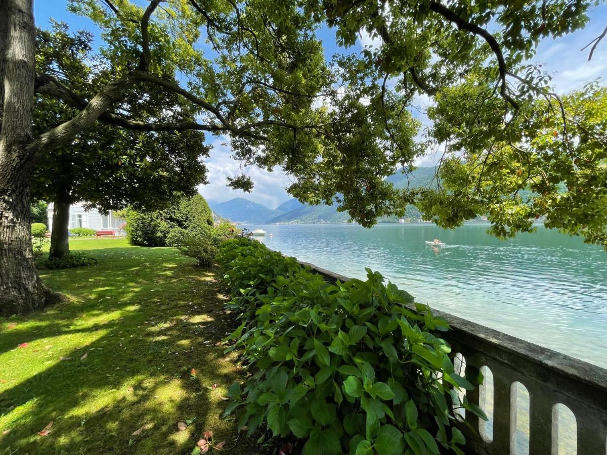 Ville Lago Lugano Porto Ceresio Exteriör bild