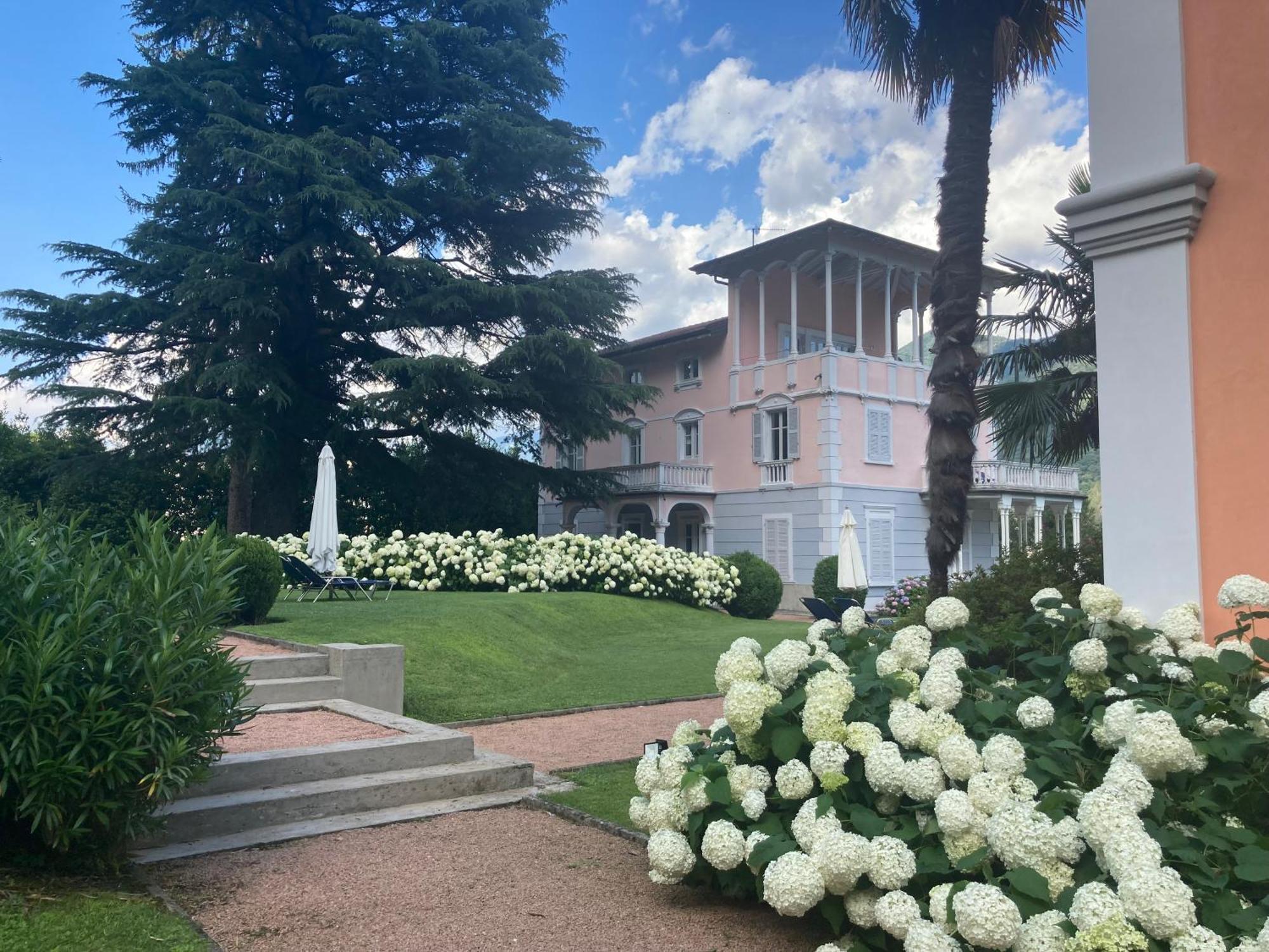 Ville Lago Lugano Porto Ceresio Exteriör bild